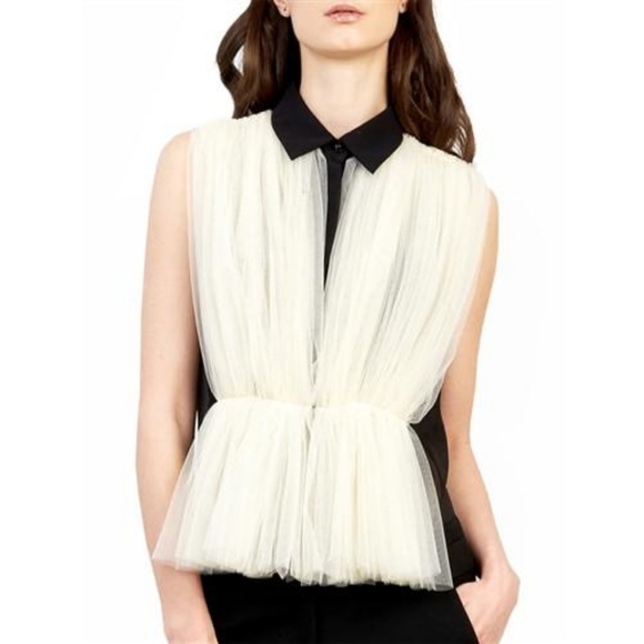 Tuxedo Top - Picture 1 of 3